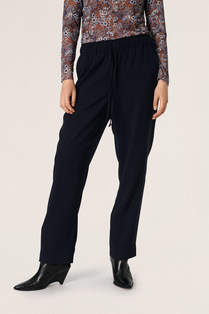 Soaked Shirley Tapered Pants Night Sky