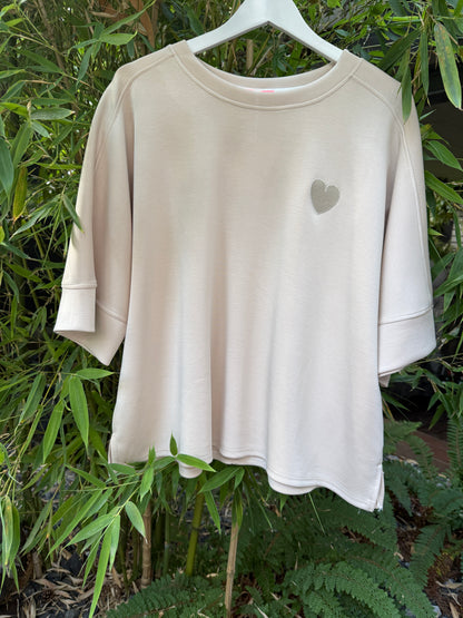 Shirt „Heart“ aus Viskose