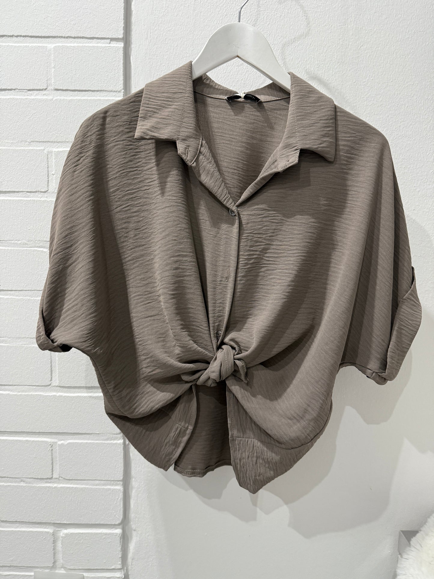 Kurzarm Bluse One Size