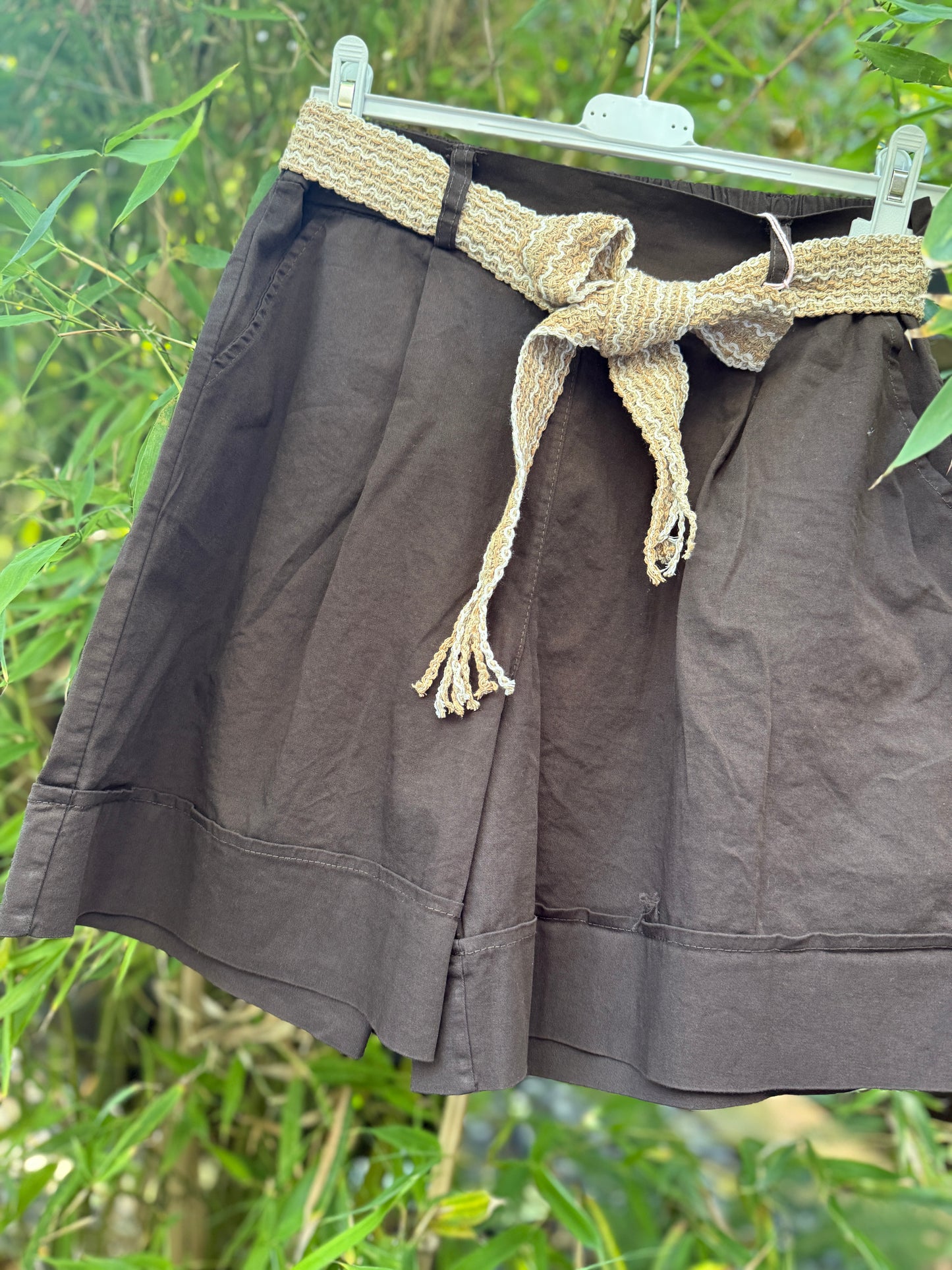 lässige Shorts mit Taschen