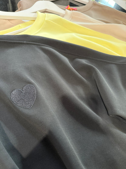 Shirt „Heart“ aus Viskose
