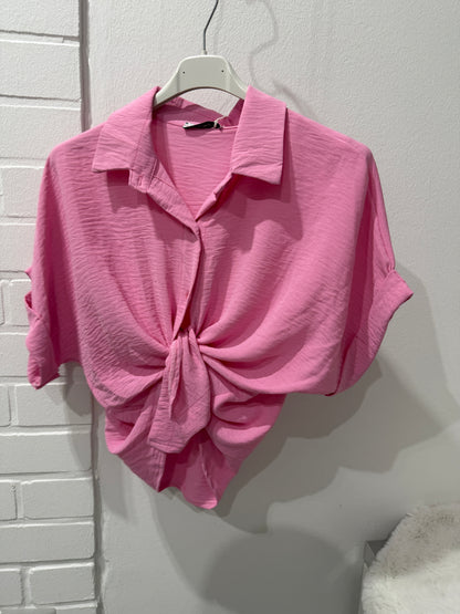 Kurzarm Bluse One Size