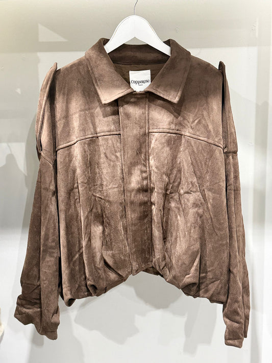 Wildleder Bomberjacke